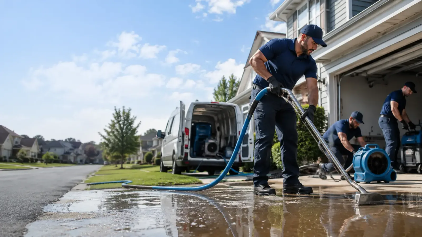 Flood Damage Restoration in Alden, KS